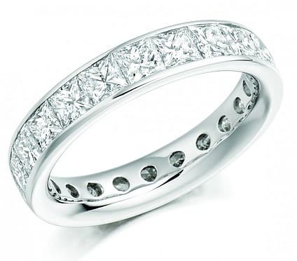 A Dream Come True with Diamond Eternity Rings